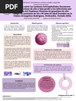 Poster Tesis - Lesiones Intraepiteliales Escamosas Cervico Uterinas de Alto y Bajo Grado y La Infección de VPH de Genotipos de Alto Riesgo