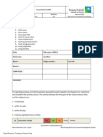 CEHA Checklist Blank