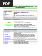 Combine Tax Module 2020 - For BIR