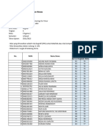 Nilai Raport X Agama 1 Semester 1