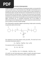 Transmission Loss As A Function of Plant Generation