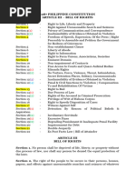 1987 Philippine Constitution (Art. Iii)