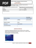 Formato de Reporte de Practicas de Taller de Mantenimiento