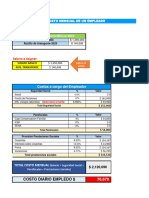 Formato Costo Empleado 2021 Vertice