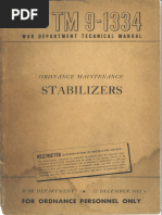 Ordnance Maintenance Stabilizers TM 9-1334 - 1943