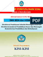 Teknik Penyusunan Kisi-Kisi