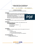 Method Statement of Sliding Door