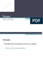 Tenses Usage