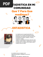 Estadistica en Mi Comunidad Equipo 3