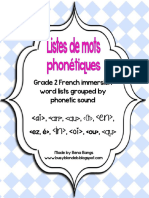 ListesdeMotsPhontiquesWordlistsforGrade2PrimaryFrenchImmersion 1