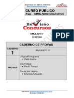 Concurso Público: Caderno de Provas