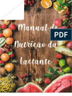 Manual de Nutrição Da Lactante