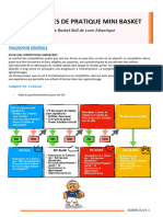 Regles de Pratique Mini Basket