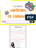 Atividades Fantasias de Carnaval