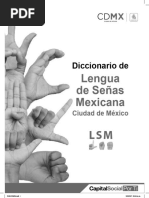 Diccionario de Lengua de Señas Mexicana Autor Programa de Derechos Humanos de La Ciudad de Mexico