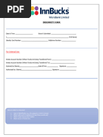 Indemnity Form