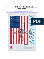 Am Gov 2015 2016 4th Edition Losco Test Bank Full Chapter PDF