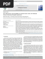 The Effectiveness and Durability of Ureteral Tumor