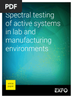 Exfo - Wpaper113 Spectral Testing Active Systems in Lab and Manufacturing Environments - en