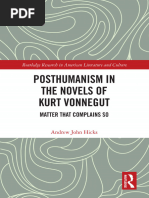 Hicks, J. Posthumanism in The Novels of Kurt Vonnegut