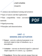 Sensing and Actuation