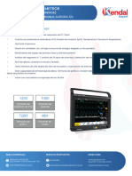 Monitor Multiparámetros Semimodular Konsung Aurora 12s 5 Parámetros