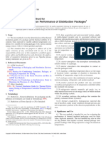 Thermal Insulation Performance of Distribution Packages: Standard Test Method For