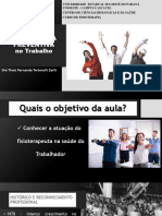 Fisioterapia Preventiva No Trabalho