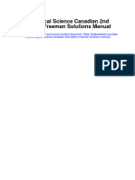 Biological Science Canadian 2Nd Edition Freeman Solutions Manual Full Chapter PDF