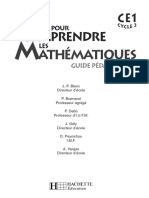 Pour Comprendre Les Mathematiques - CE1 Guide Pedagogique Hachette