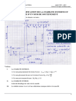 Application Dimensionnement D'un MDS