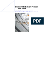 Business Finance 11Th Edition Peirson Test Bank Full Chapter PDF