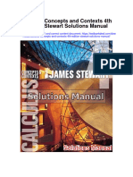 Ebook Calculus Concepts and Contexts 4Th Edition Stewart Solutions Manual Full Chapter PDF