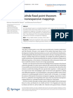 2016 - Browder and Göhde Fixed Point Theoremfor Monotone Nonexpansive Mappings