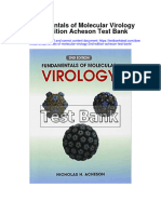 Fundamentals of Molecular Virology 2Nd Edition Acheson Test Bank Full Chapter PDF