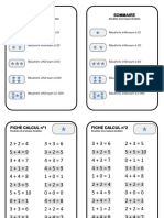 Fiche Calcul Doubles Et Presque Doubles