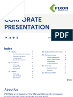 Solar Panel Manufacturing - Corporate Presentation