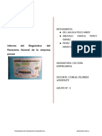 Formato Informe Diagnóstico General de La Empresa