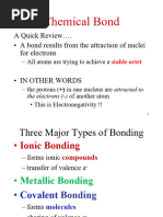 Chemical Bonding