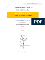 Informe Del Test de La Persona Con Arma