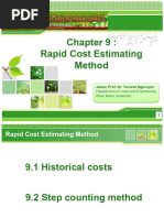 Chapter 9 Rapid Cost Estimating