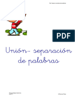 Union Separacion de Palabras