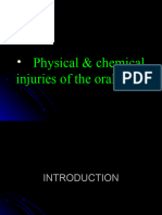 Physical & Chemical Injuries