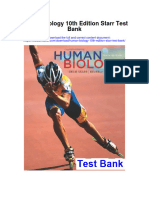 Human Biology 10Th Edition Starr Test Bank Full Chapter PDF