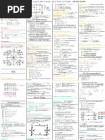 BSC, HS23 - CheatSheet LinAlg.