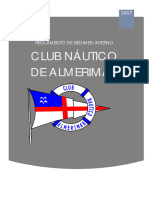 Reglamento de Regimen Interno Del Club Nautico de Almerimar 1