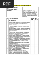 Programa de Auditoria IGV-renta