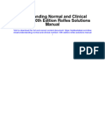 Understanding Normal and Clinical Nutrition 10Th Edition Rolfes Solutions Manual Full Chapter PDF