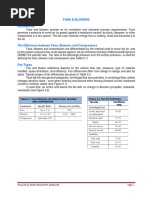 Fans and Blowers Lecture