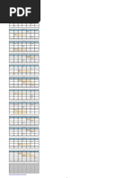 Blank HR Calendar Template